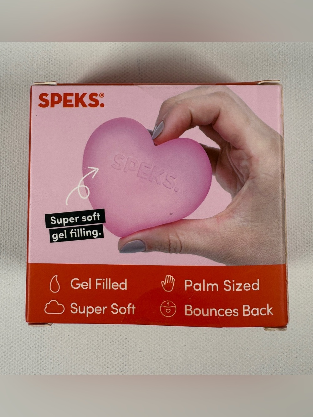 SPEKS GUMP HEART - LIMITED EDITION AND RARE (PINK) - Picture 2 of 3